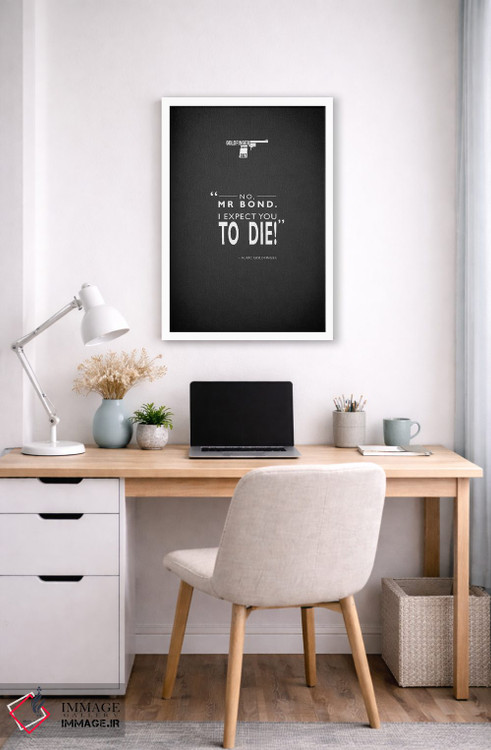 تابلو مینیمال گلدفینگر اثر مارک روگان - D5W