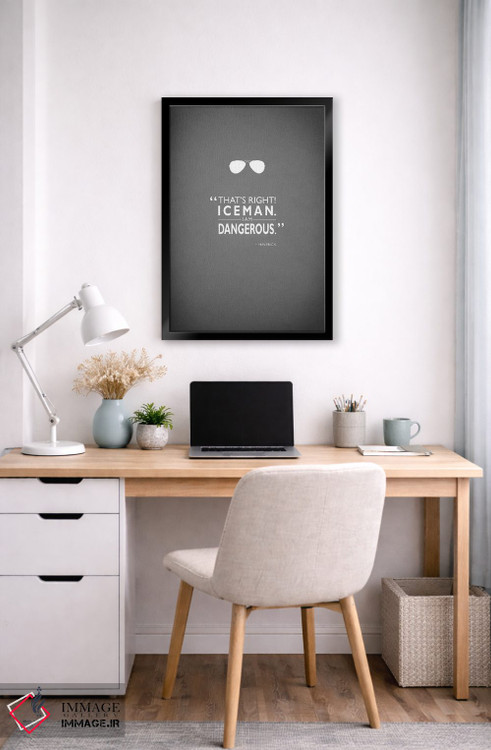 تابلو مینیمال تاپ گان اثر مارک روگان - D5B