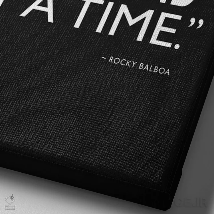 تابلو دکوراتیو کرید اثر مارک روگان - نمای نزدیک بافت بوم