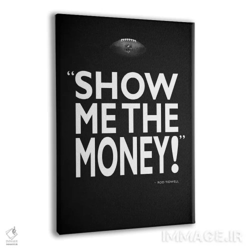 تابلو دکوراتیو جری مگوایر اثر مارک روگان - نمای پرسپکتیو محصول