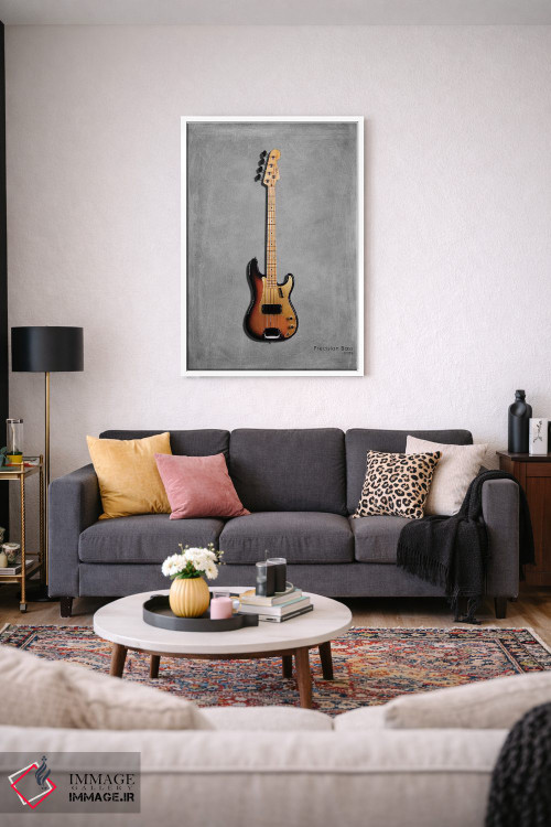 تابلو دکوراتیو فندر پرسژن بیس مدل ۱۹۵۸ اثر مارک روگان - D2W