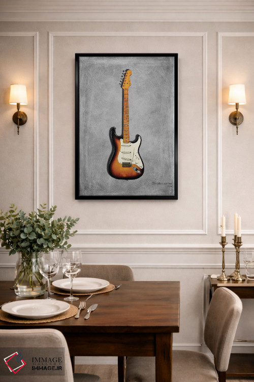 تابلو دکوراتیو فندر استراتوکستر مدل ۱۹۵۴ اثر مارک روگان - D2B