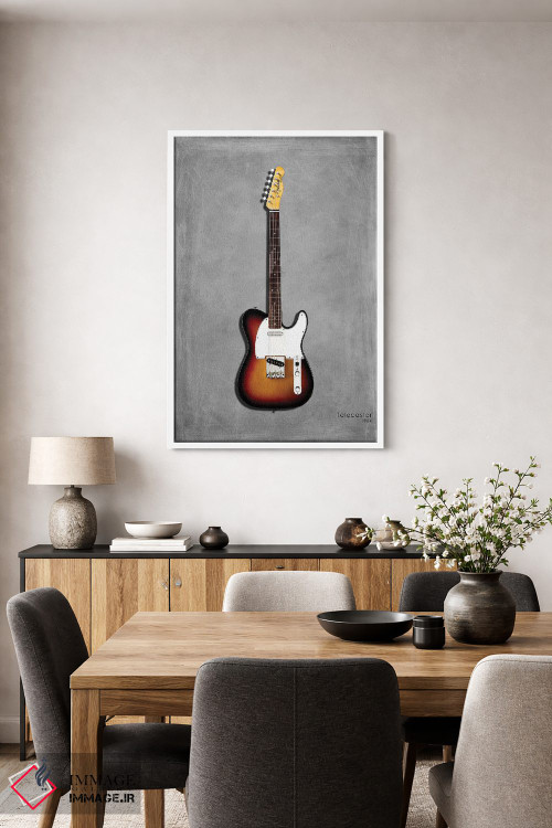 تابلو دکوراتیو فندر تلکستر مدل ۱۹۶۴ اثر مارک روگان - D3W