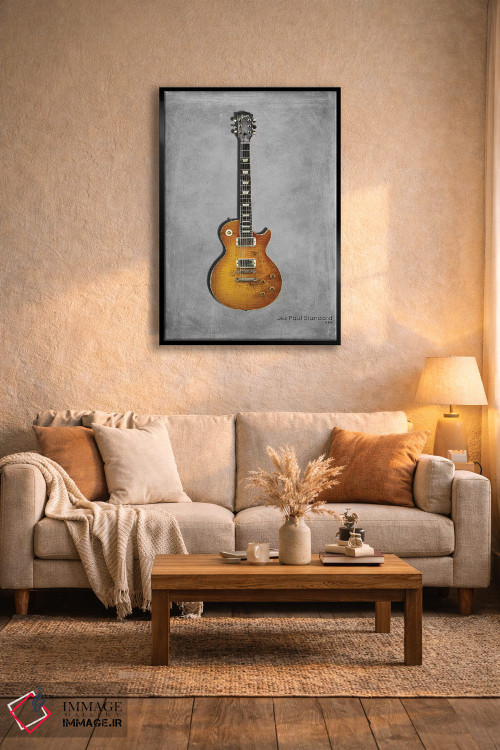 تابلو دکوراتیو 1959,گیبسون لس پال استاندارد ۱۹۵۹ اثر مارک روگان - D4B