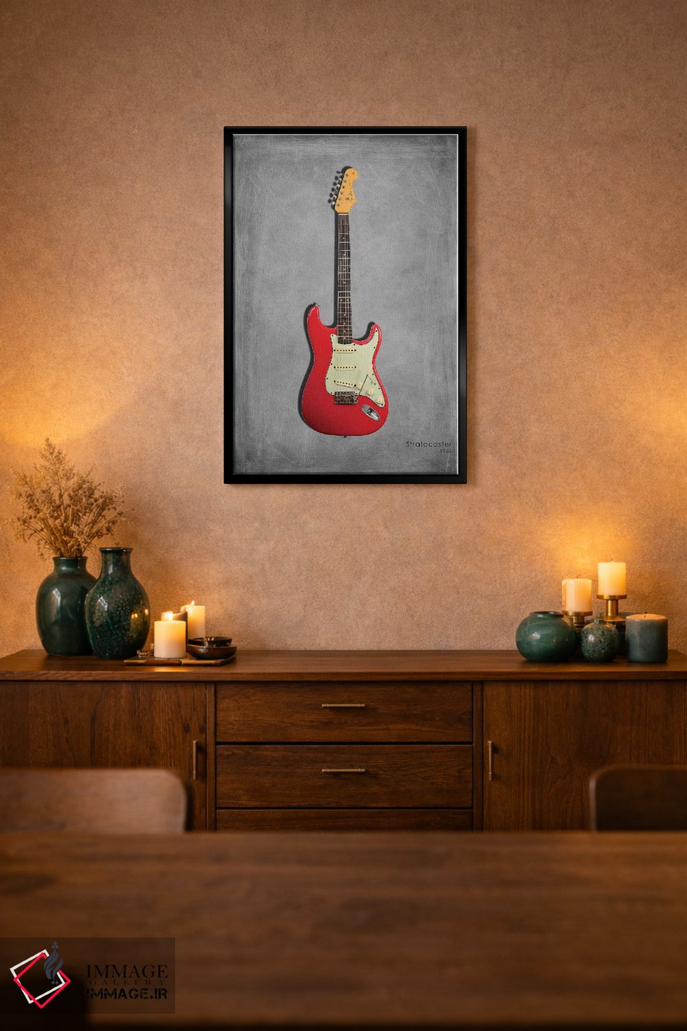 تابلو دکوراتیو فندر استراتوکستر مدل ۱۹۶۳ اثر مارک روگان - D2B