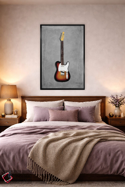 تابلو دکوراتیو فندر تلکستر مدل ۱۹۶۴ اثر مارک روگان - D4B