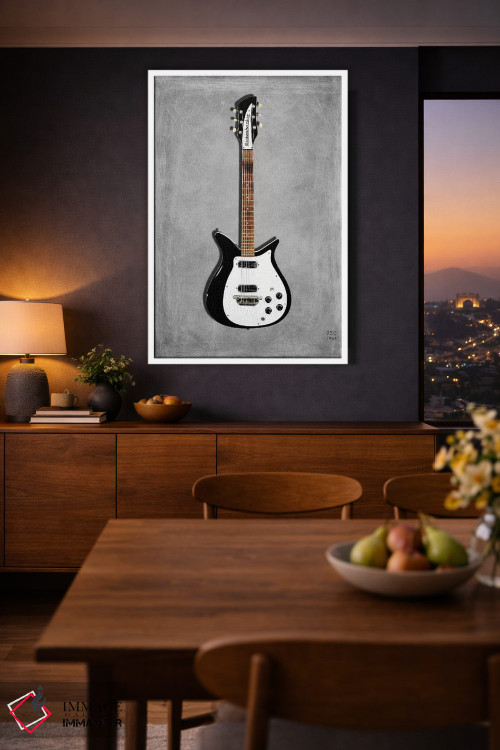 تابلو دکوراتیو 1965,ریکنبکر ۹۵۰ مدل ۱۹۶۵ اثر مارک روگان - D2W