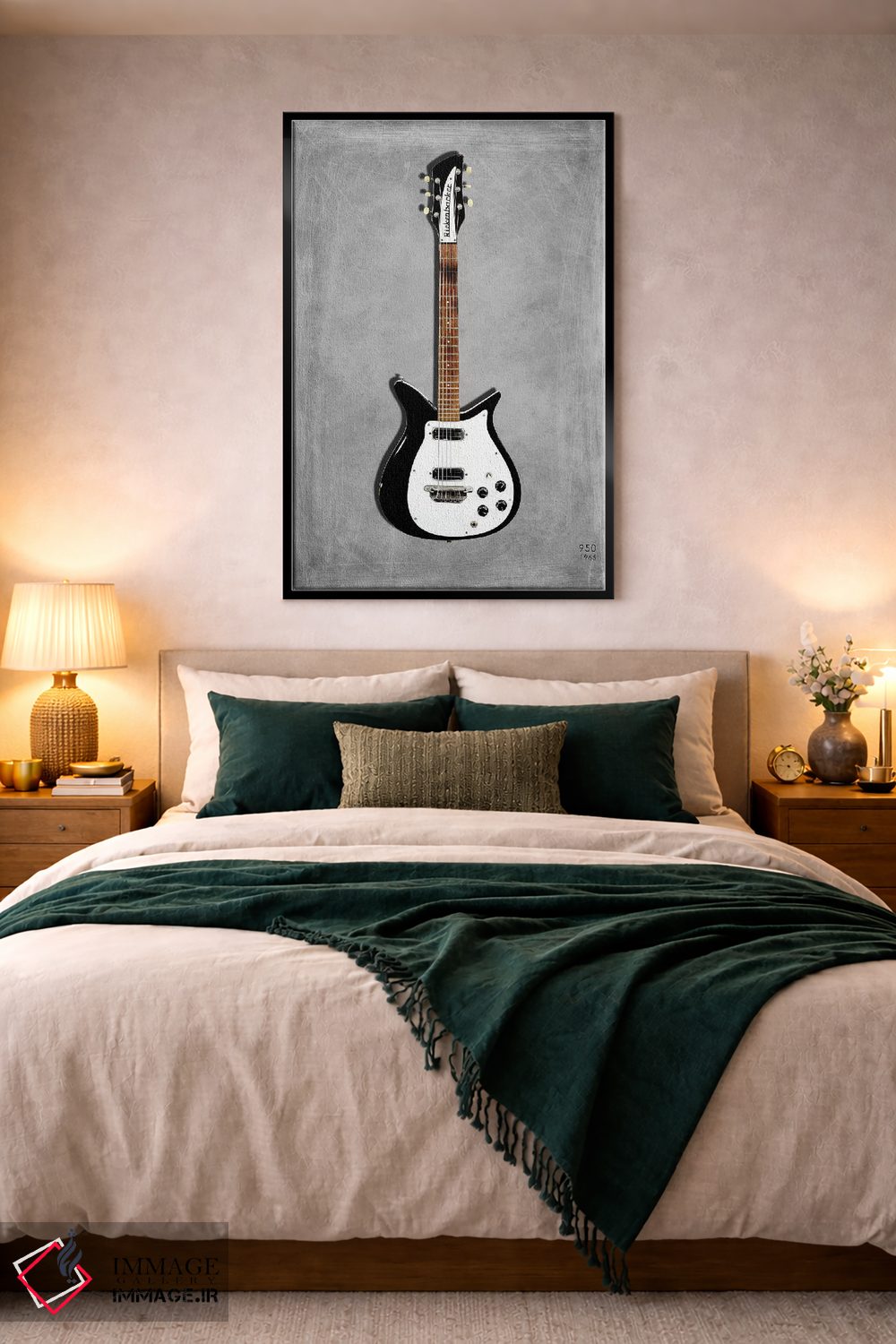 تابلو دکوراتیو 1965,ریکنبکر ۹۵۰ مدل ۱۹۶۵ اثر مارک روگان - D4B