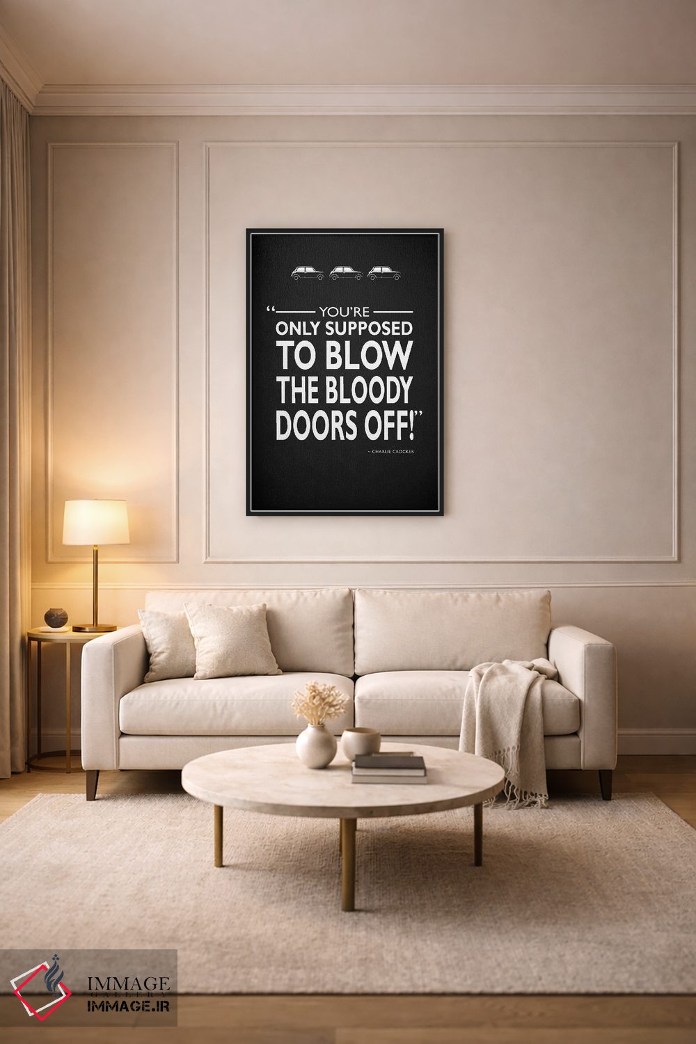 تابلو دکوراتیو شغل ایتالیایی اثر مارک روگان - D3B