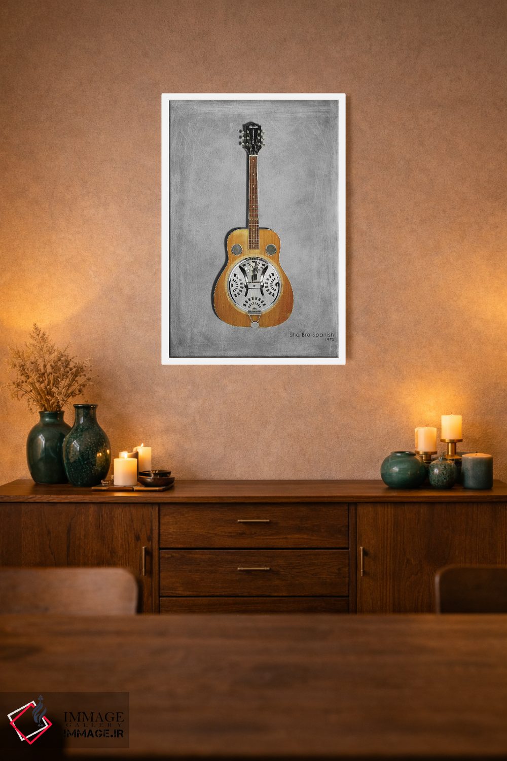 تابلو دکوراتیو 1970,گرچ شو-برو اسپنیش مدل ۱۹۷۰ اثر مارک روگان - D3W