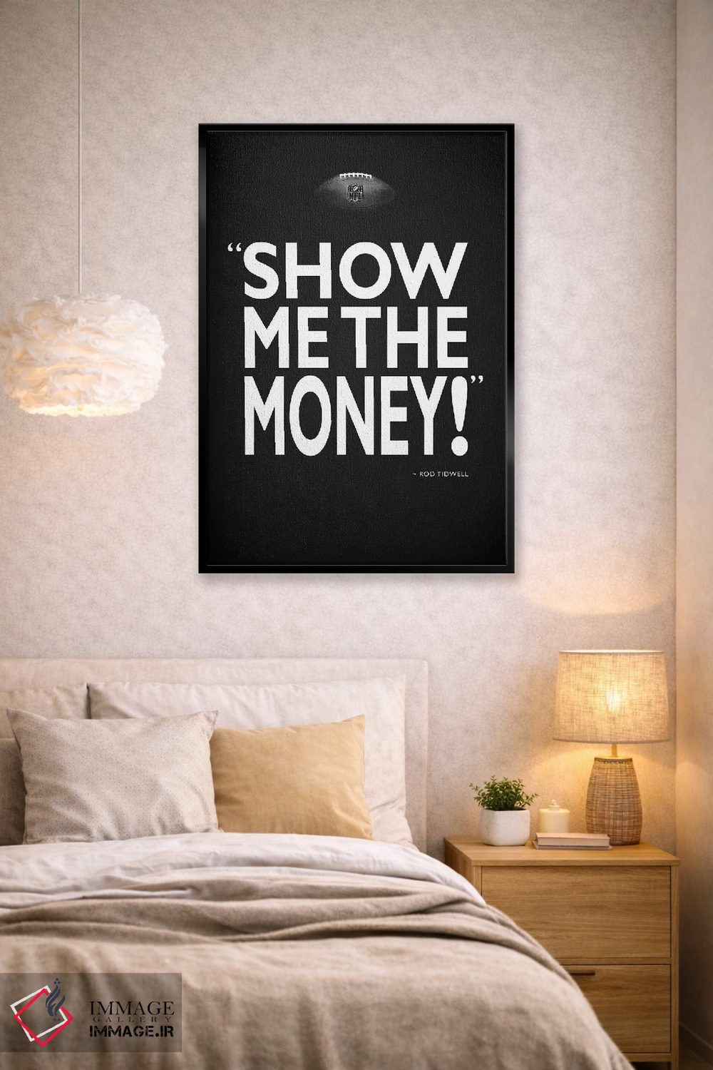 تابلو دکوراتیو جری مگوایر اثر مارک روگان - D2B