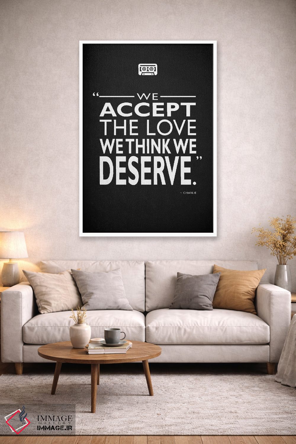 تابلو دکوراتیو گوشه گیر اثر مارک روگان - D1W