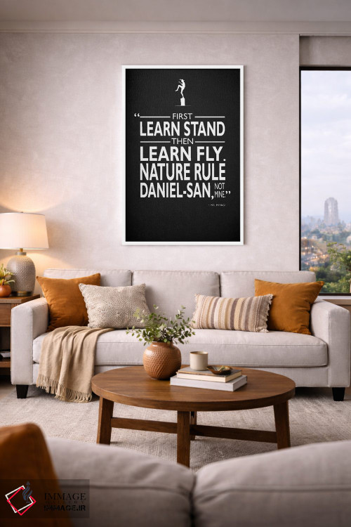 تابلو دکوراتیو شاگرد کاراته کار اثر مارک روگان - D4W