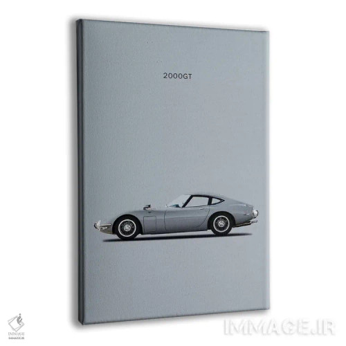 تابلو دکوراتیو تویوتا ۲۰۰۰GT اثر مارک روگان - نمای پرسپکتیو محصول