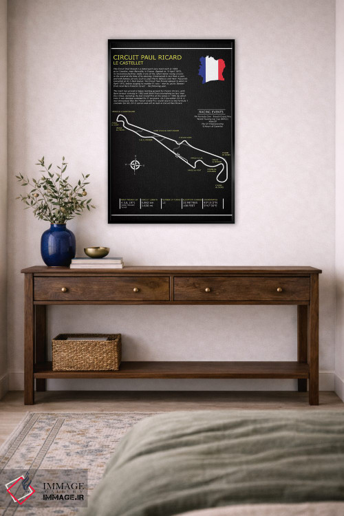 تابلو دکوراتیو پیست پل ریکارد BL اثر مارک روگان - D5B