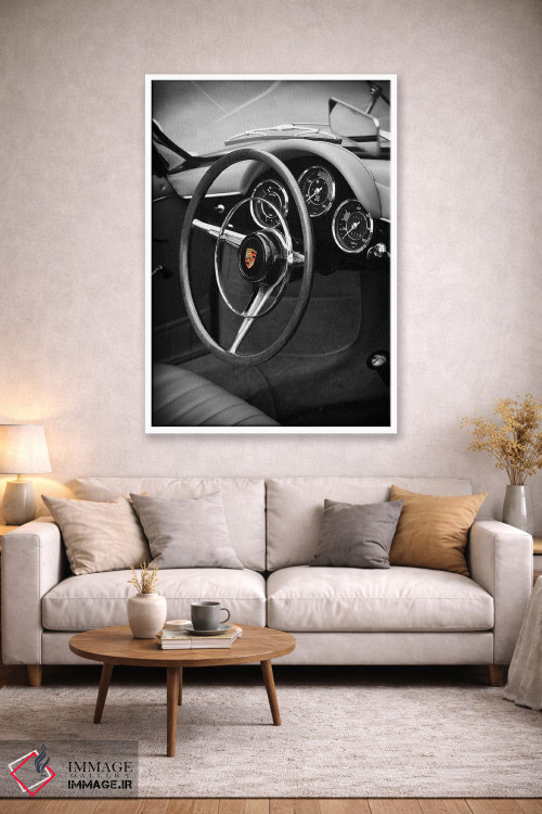تابلو دکوراتیو پورشه ۳۵۶ رودستر اثر مارک روگان - D1W