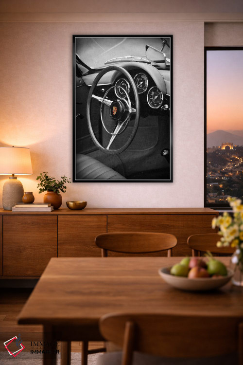 تابلو دکوراتیو پورشه ۳۵۶ رودستر اثر مارک روگان - D2B