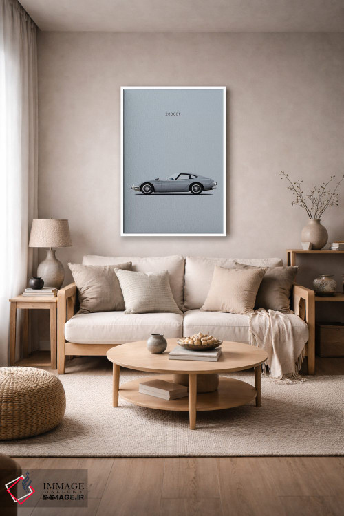تابلو دکوراتیو تویوتا ۲۰۰۰GT اثر مارک روگان - D2W
