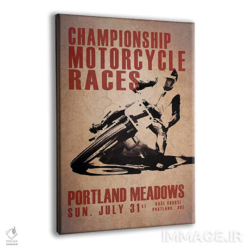 تابلو دکوراتیو میدان های پورتلند اثر مارک روگان - نمای پرسپکتیو محصول