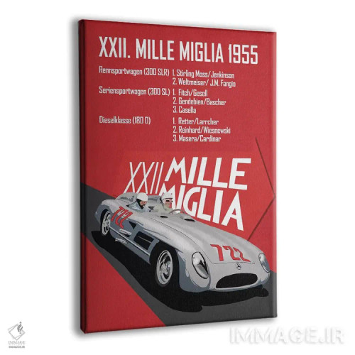 تابلو دکوراتیو میله میلیا بیست و دوم اثر مارک روگان - نمای پرسپکتیو محصول