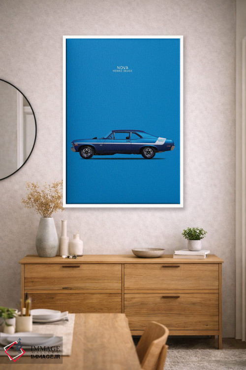 تابلو دکوراتیو شورولت نوا ۳۵۰ ینکوی ۱۹۷۰ اثر مارک روگان - D1W