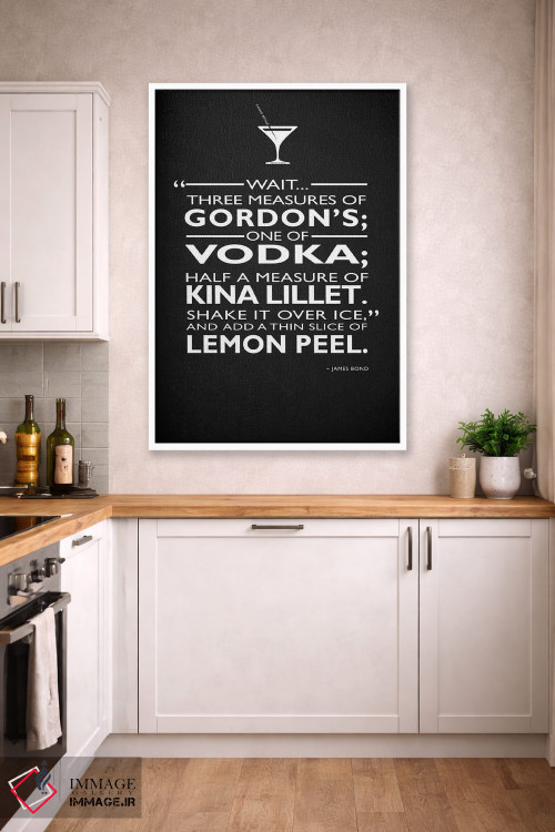 تابلو دکوراتیو جیمز باند اثر مارک روگان - D3W