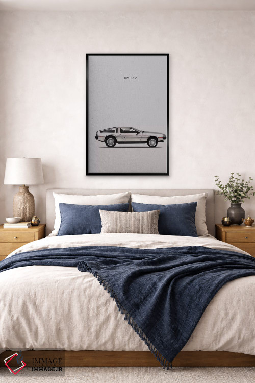 تابلو دکوراتیو دلورین DMC-12 مدل ۱۹۸۱ اثر مارک روگان - D5B