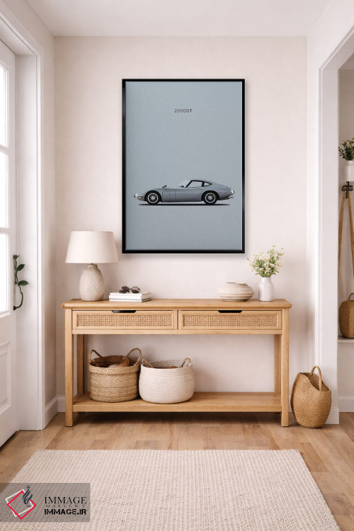 تابلو دکوراتیو تویوتا ۲۰۰۰GT اثر مارک روگان - D6B
