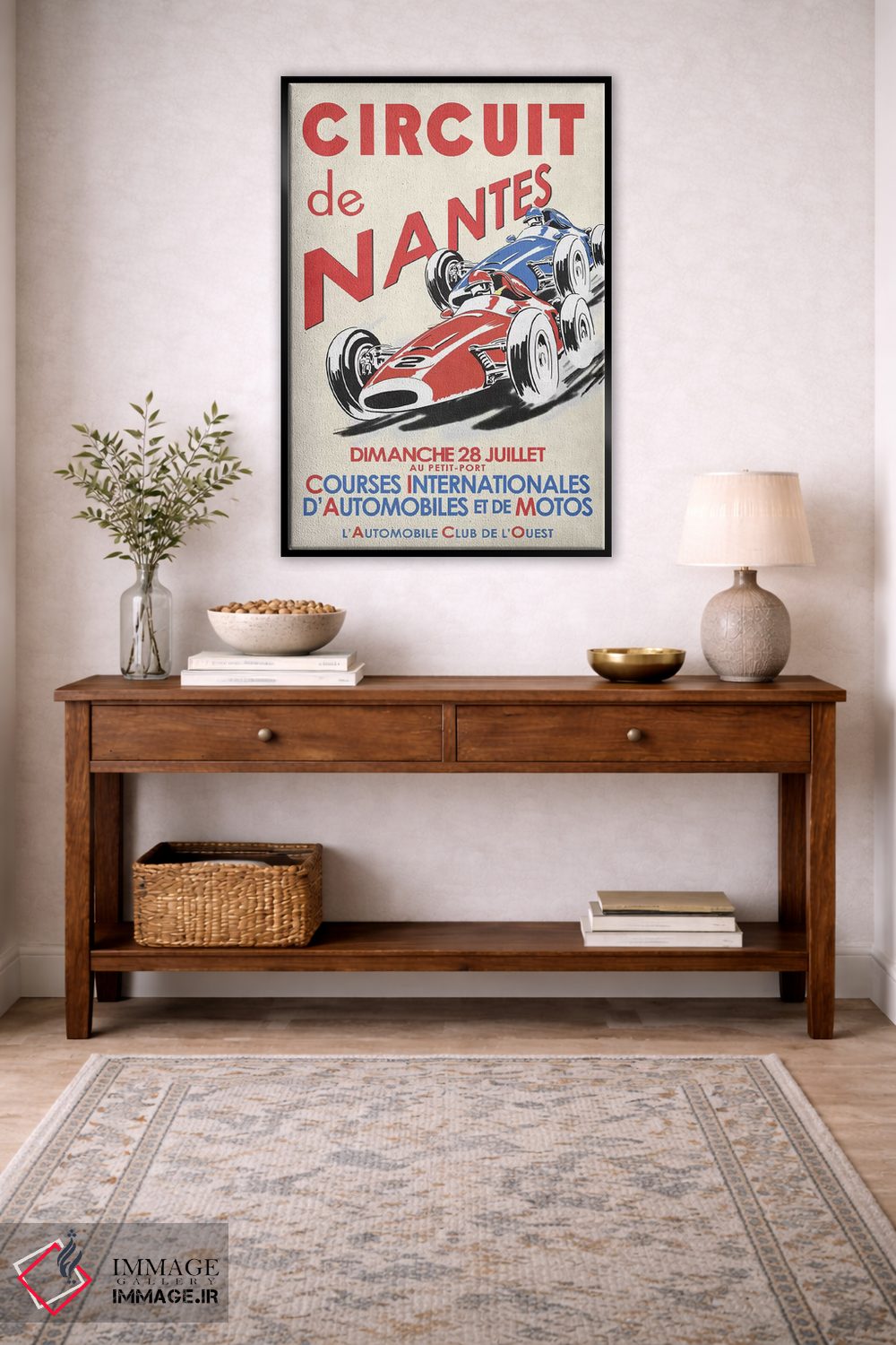 تابلو دکوراتیو پیست دو نانت ۱۹۴۶ اثر مارک روگان - D5B