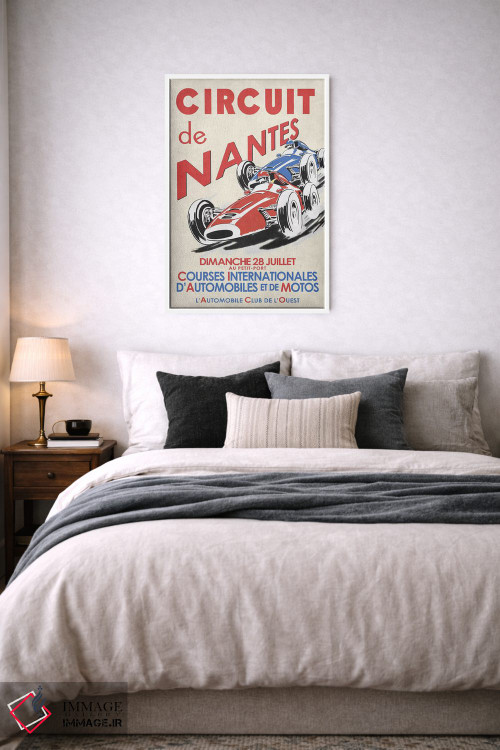 تابلو دکوراتیو پیست دو نانت ۱۹۴۶ اثر مارک روگان - D6W