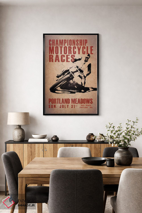 تابلو دکوراتیو میدان های پورتلند اثر مارک روگان - D4B