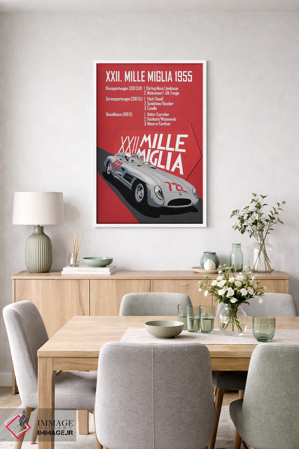 تابلو دکوراتیو میله میلیا بیست و دوم اثر مارک روگان - D5W