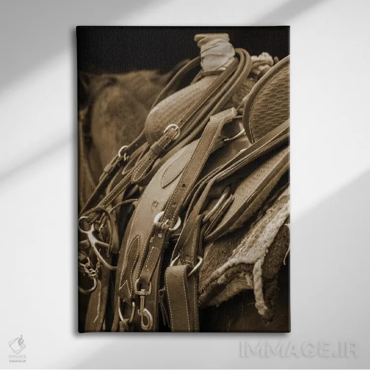 تابلو دکوراتیو پایان روز اثر رندا تامپسون - نمای روبهرو روی دیوار