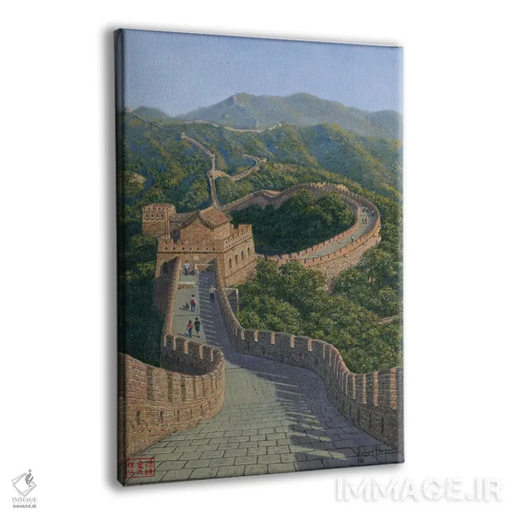 تابلو دکوراتیو دیوار بزرگ چین اثر ریچارد هارپوم - نمای پرسپکتیو محصول