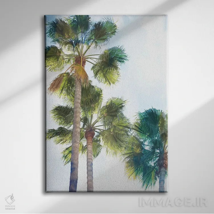 تابلو دکوراتیو پالمتو ۲ اثر رایان هارتسون-ودل - نمای روبهرو روی دیوار
