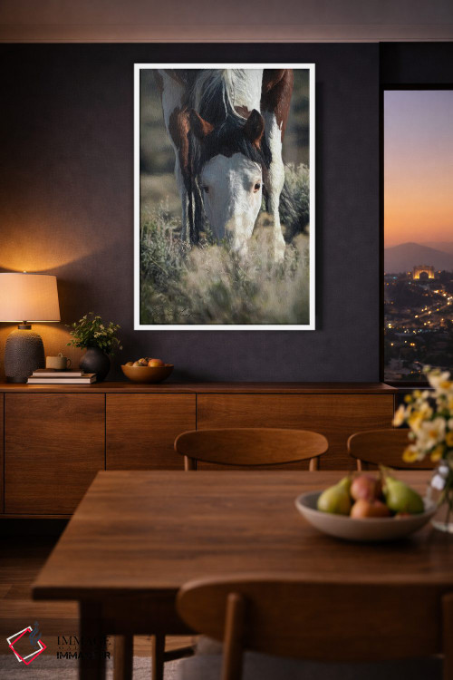 تابلو دکوراتیو دشت بی مو SWB ۲ اثر رندا تامپسون - D2W