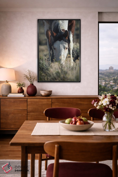 تابلو دکوراتیو دشت بی مو SWB ۲ اثر رندا تامپسون - D5B