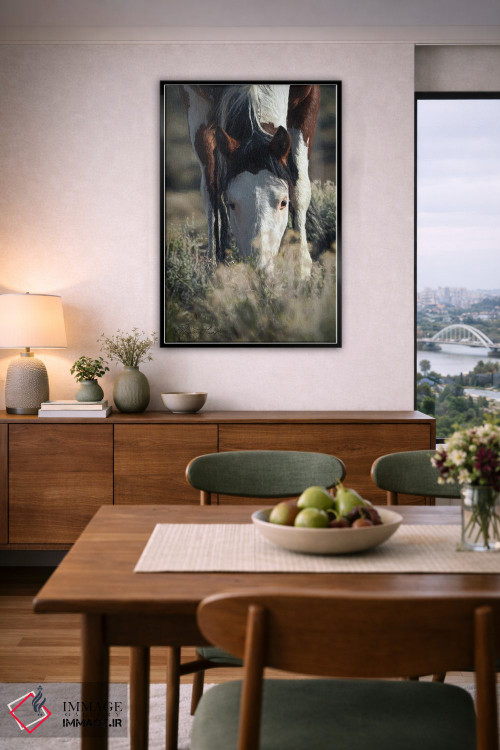 تابلو دکوراتیو دشت بی مو SWB ۲ اثر رندا تامپسون - D6B