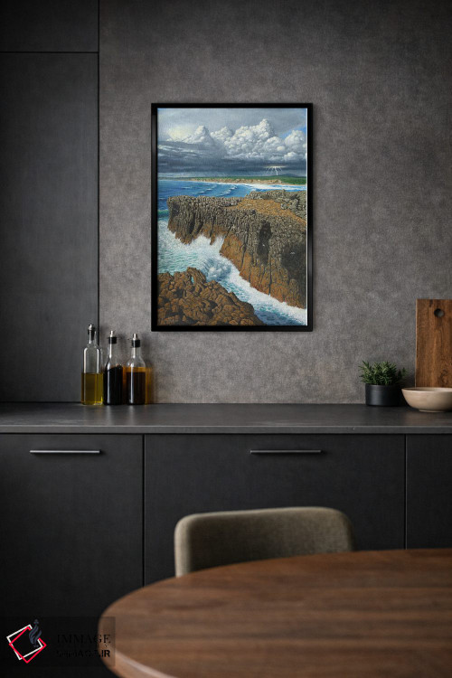 تابلو دکوراتیو امواج اقیانوس اطلس، پونتال، پرتغال اثر ریچارد هارپوم - D1B