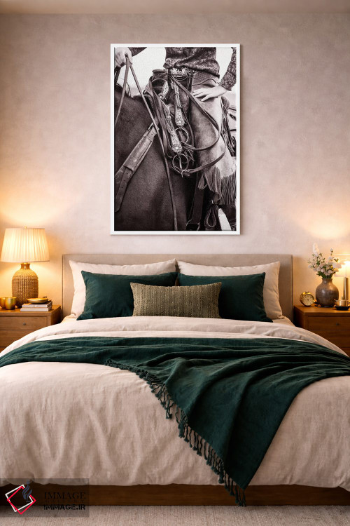 تابلو دکوراتیو یک کاناپه راحت اثر رندا تامپسون - D2W