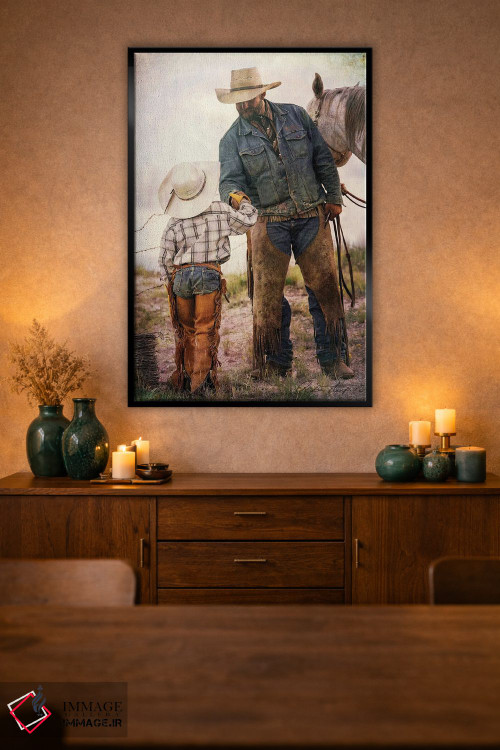 تابلو دکوراتیو کار خوب انجام شده اثر رندا تامپسون - D2B