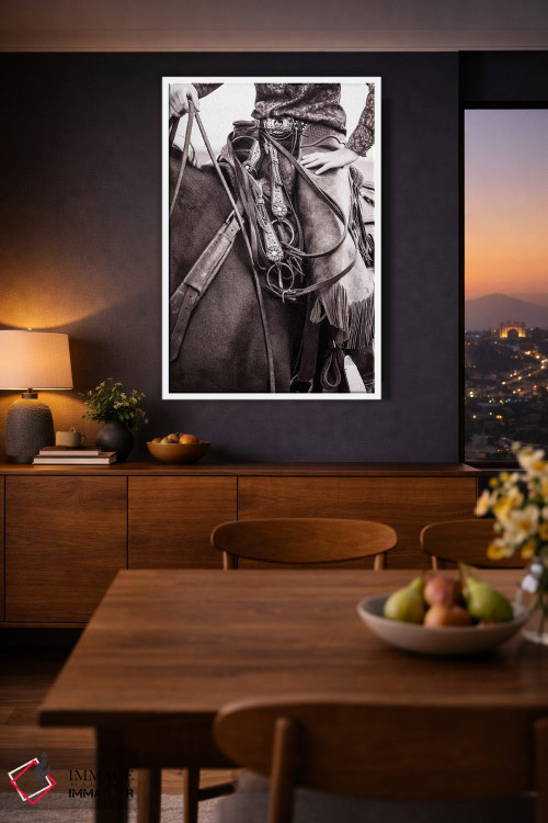 تابلو دکوراتیو یک کاناپه راحت اثر رندا تامپسون - D4W