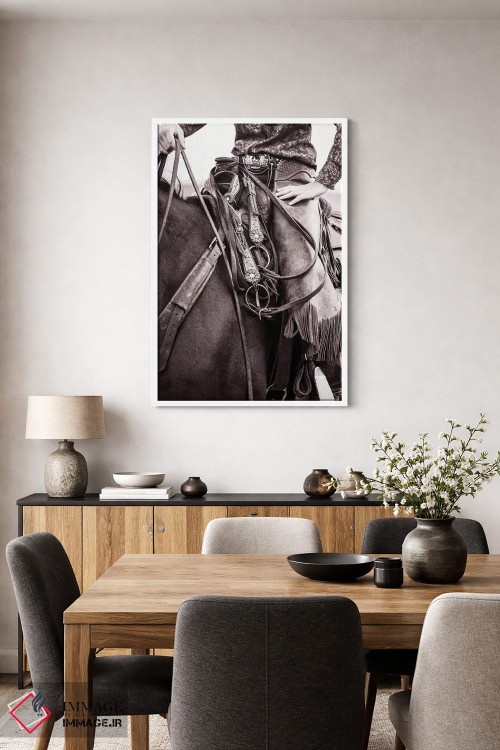 تابلو دکوراتیو یک کاناپه راحت اثر رندا تامپسون - D3W