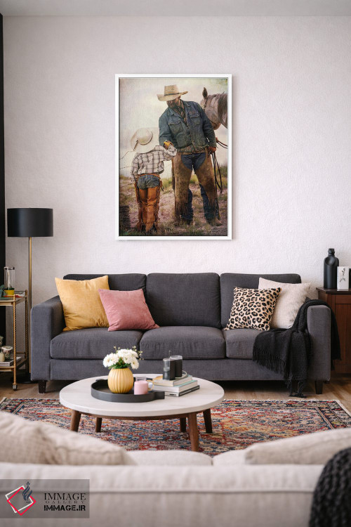 تابلو دکوراتیو کار خوب انجام شده اثر رندا تامپسون - D3W