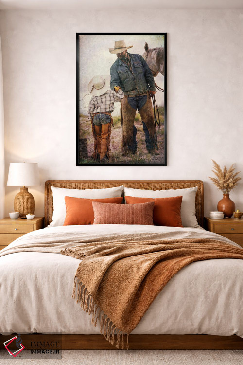 تابلو دکوراتیو کار خوب انجام شده اثر رندا تامپسون - D4B