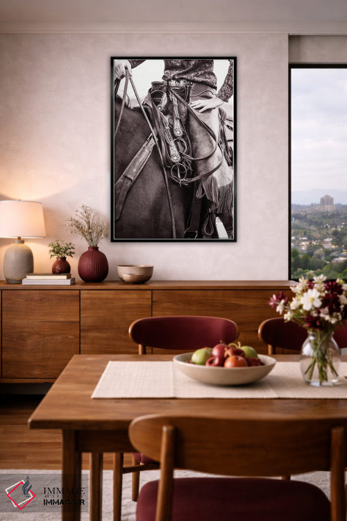 تابلو دکوراتیو یک کاناپه راحت اثر رندا تامپسون - D6B