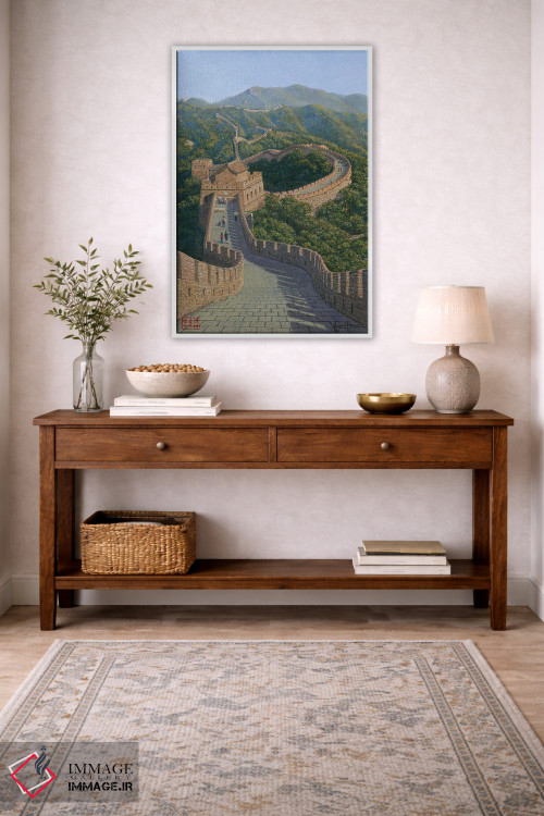 تابلو دکوراتیو دیوار بزرگ چین اثر ریچارد هارپوم - D1W