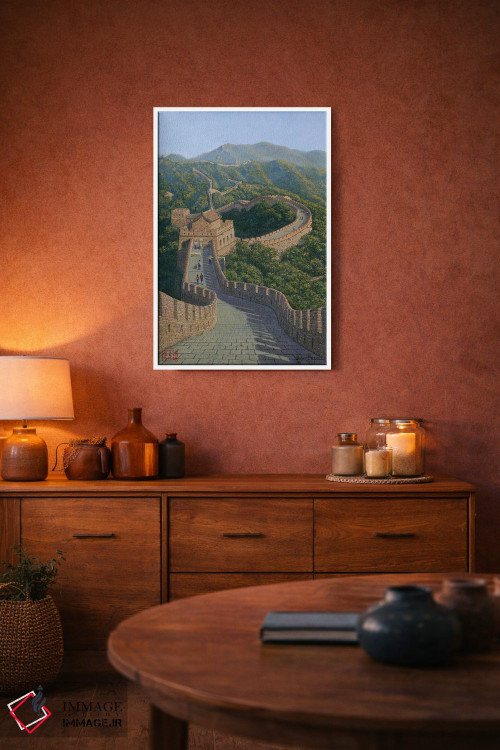 تابلو دکوراتیو دیوار بزرگ چین اثر ریچارد هارپوم - D2W