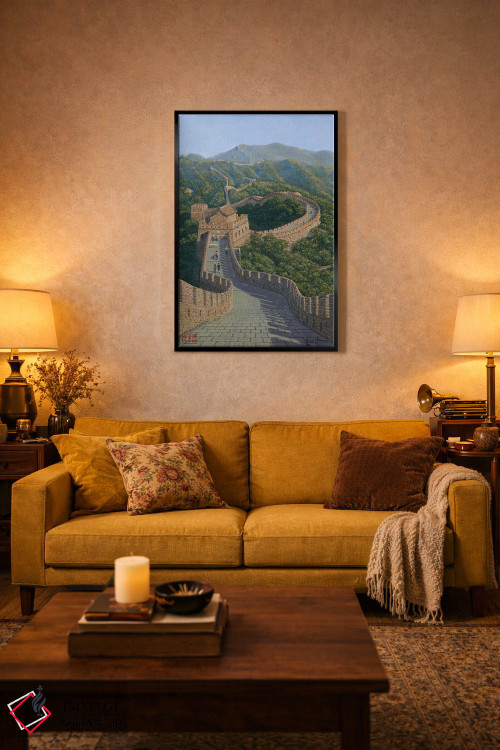 تابلو دکوراتیو دیوار بزرگ چین اثر ریچارد هارپوم - D3B