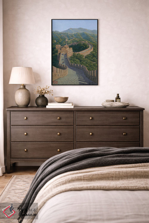 تابلو دکوراتیو دیوار بزرگ چین اثر ریچارد هارپوم - D5B